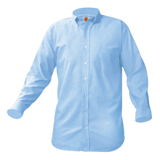 Oxford Shirt - Male L/S w/Name [1616]