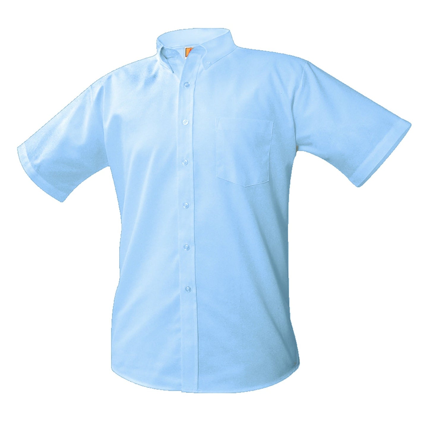 Camisa Oxford para hombre, manga corta, con nombre (1616)