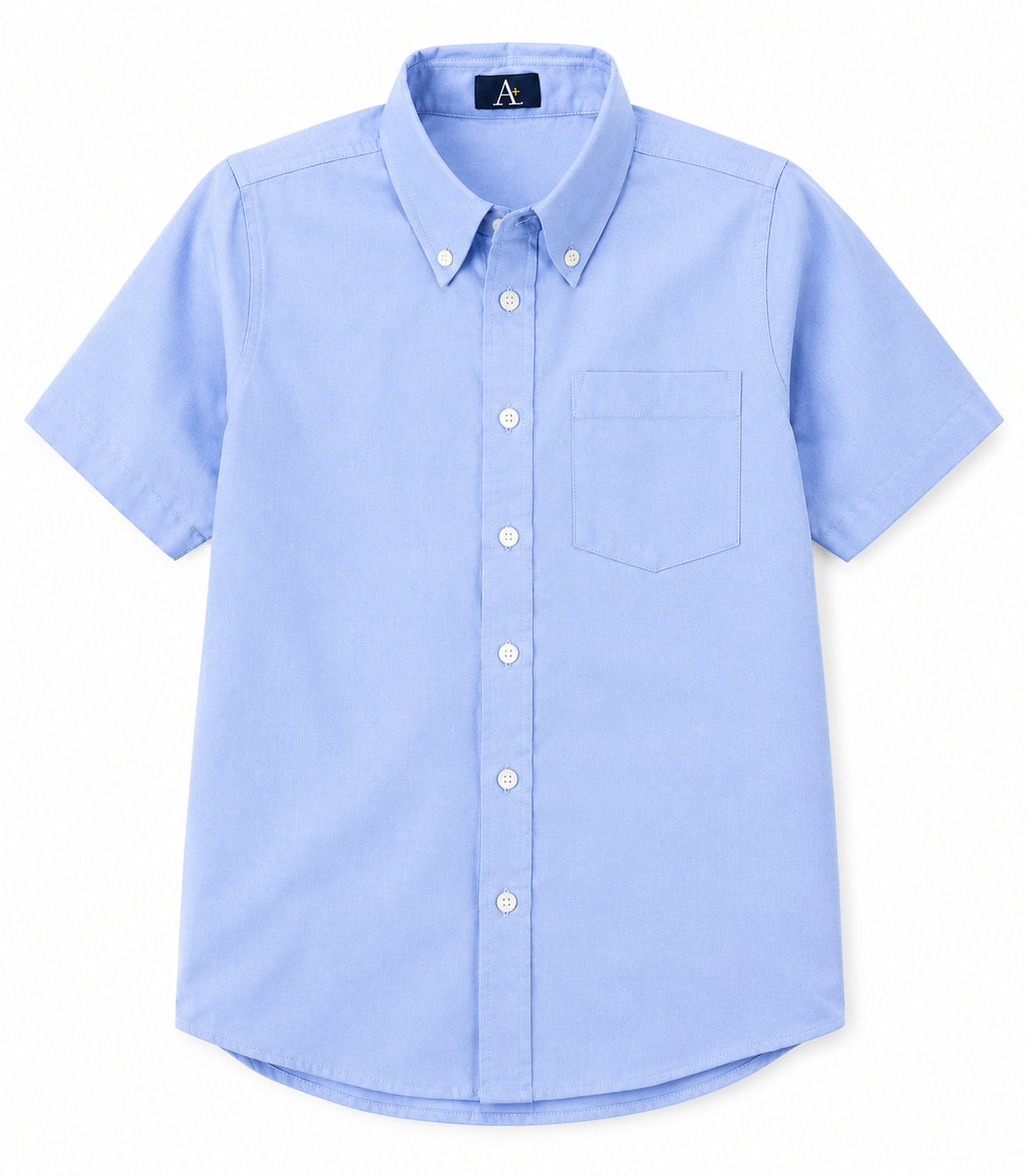 A+ Oxford Shirt - Unisex Youth S/S [1600]