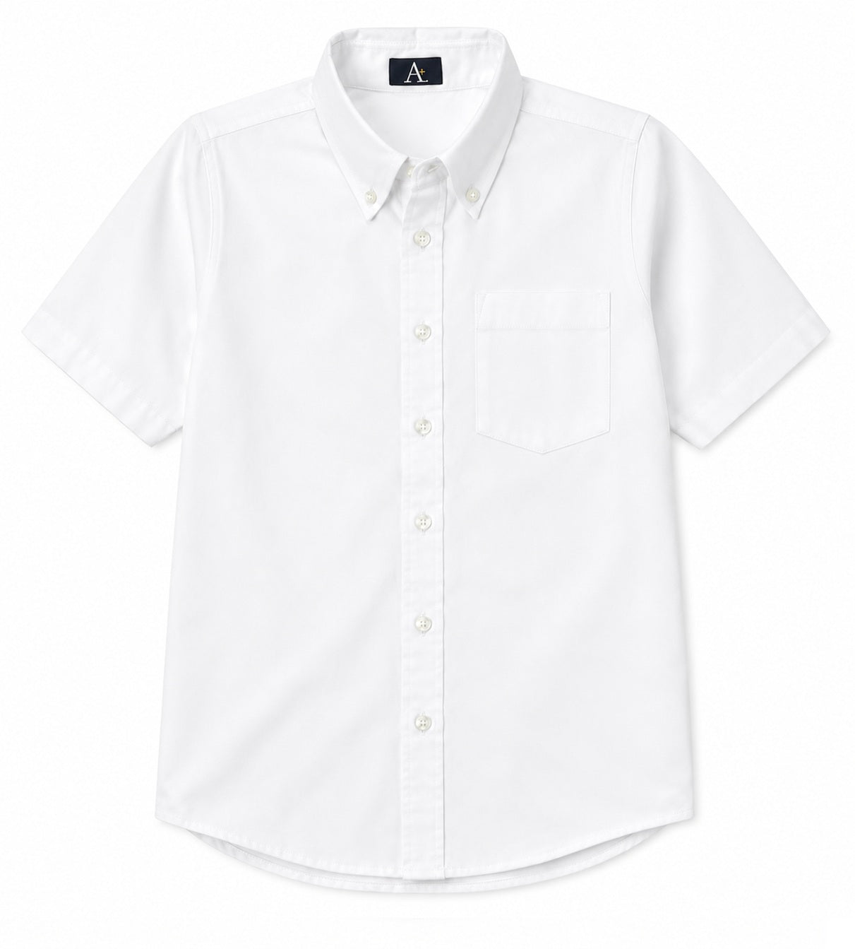 A+ Oxford Shirt - Unisex Youth S/S [1711]