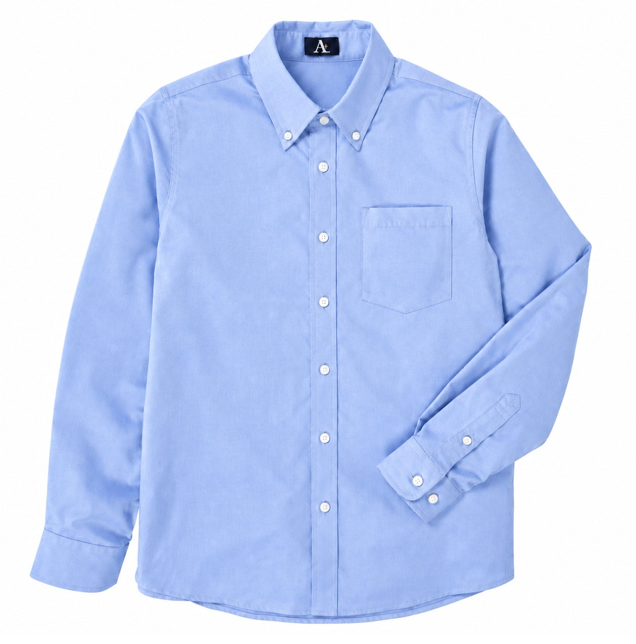 A+ Oxford Shirt – Unisex Youth L/S [1688]
