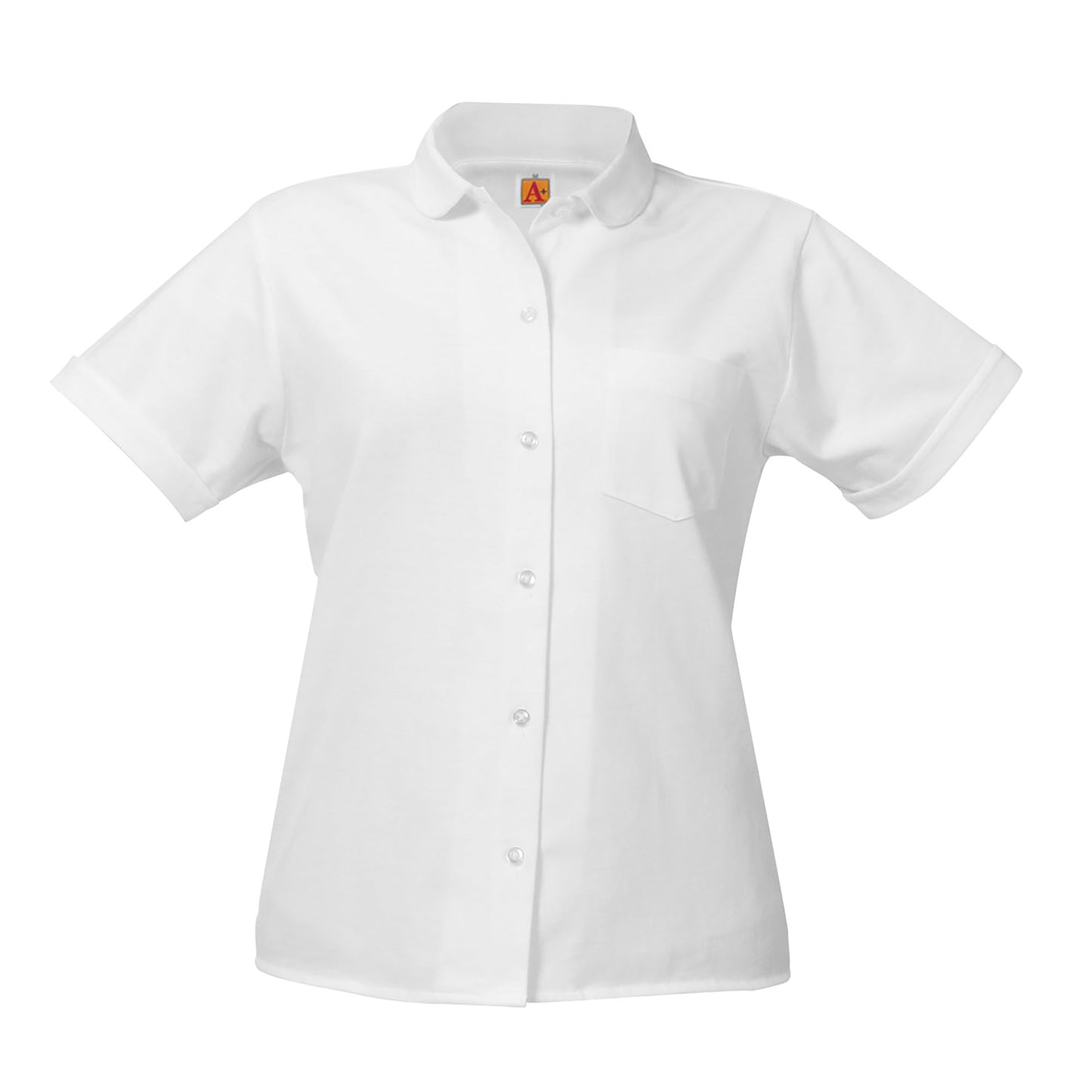 Peter Pan Collar Knit Shirt S/S [1702]