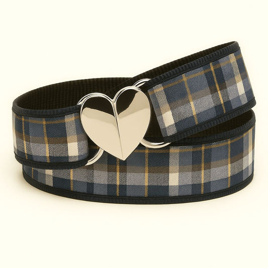 Belt - Plaid Heart [1623]
