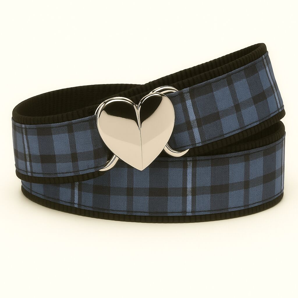Belt - Plaid Heart [1770]