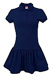 A+ Knit Dress - #9729 - Navy Blue