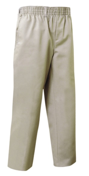 Unisex Pull-On Pants - All Around Elastic - #1267/7059 - Khaki