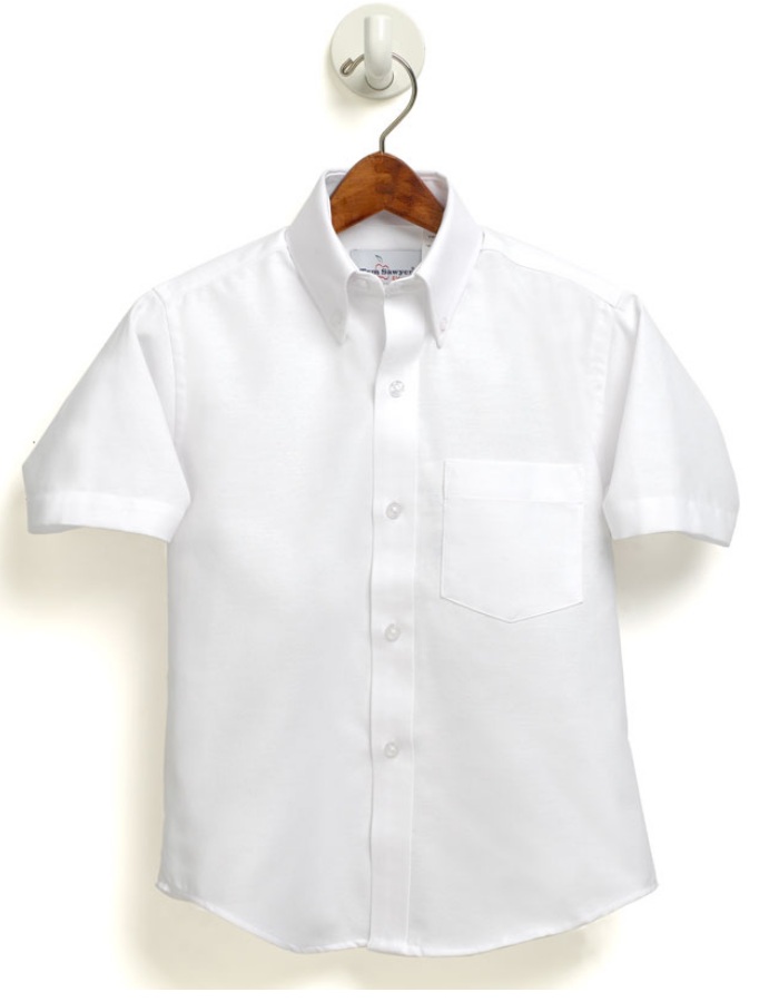 Boys Oxford Dress Shirt - Short Sleeve