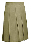 #1143/1943 Box Pleat Skirt - Traditional Waist - Poly/Rayon